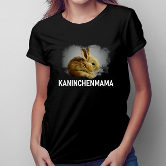 Kaninchenmama - Damen T-Shirt Mit Aufdruck