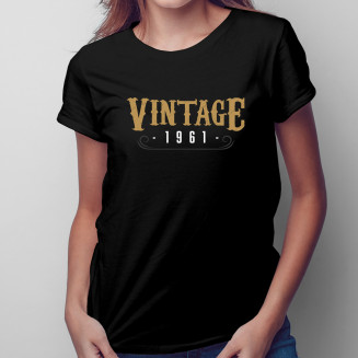 Vintage 1961 - Damen t-shirt Mit Aufdruck