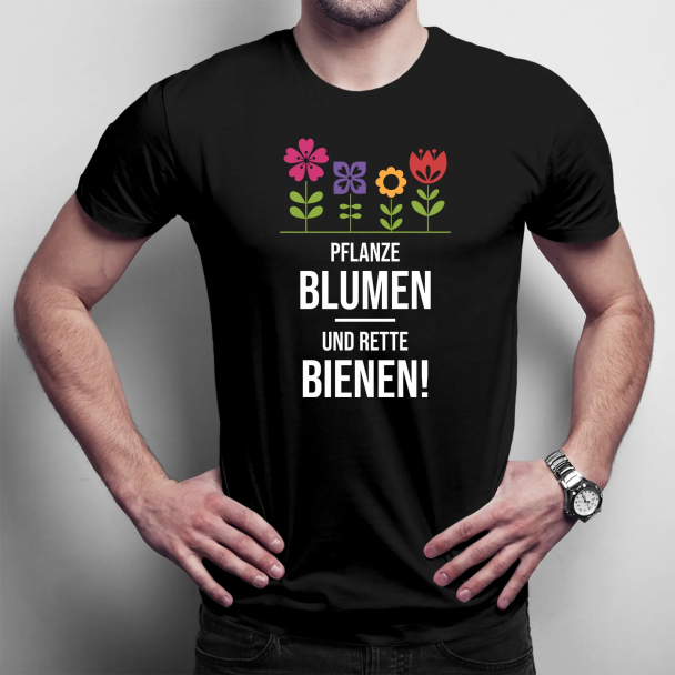 Pflanze Blumen und rette Bienen! Pflanze Blumen und rette Bienen!