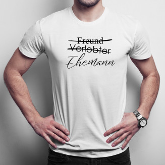 Freund - Verlobter - Ehemann - Herren t-shirt mit Aufdruck