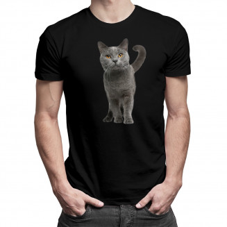Britische Katze  - Herren t-shirt mit Aufdruck