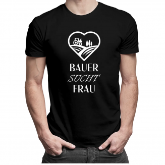 Bauer sucht Frau - Herren t-shirt mit Aufdruck