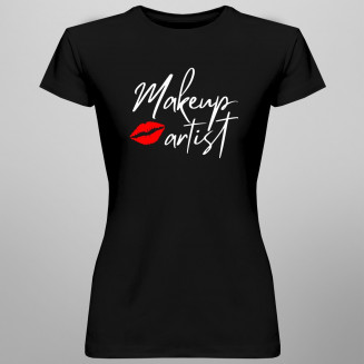 Makeup artist - Damen t-shirt mit Aufdruck