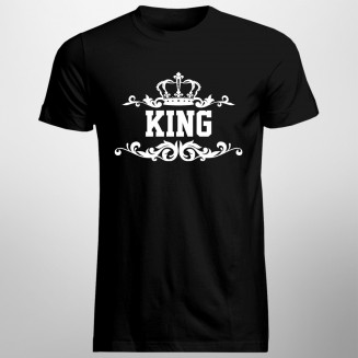 KING  - Herren t-shirt mit Aufdruck