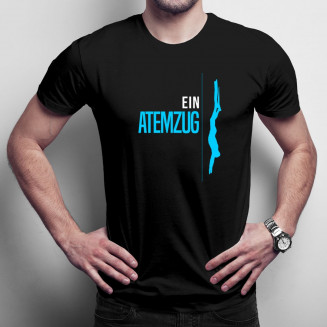 Ein Atemzug - Freediving - Herren t-shirt