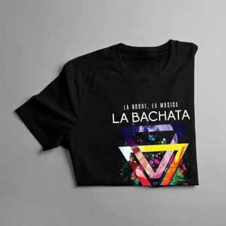 La noche La musica La BACHATA - Herren t-shirt mit Aufdruck