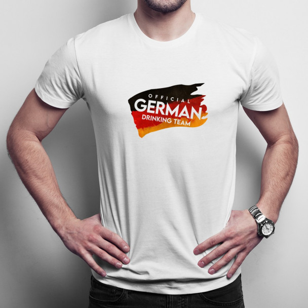 Official German Drinking Team - Herren  t-shirt mit Aufdruck