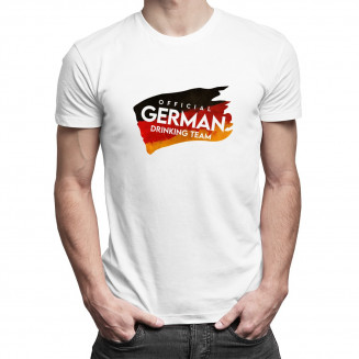Official German Drinking Team - Herren t-shirt mit Aufdruck