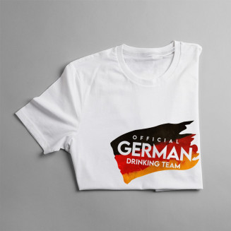 Official German Drinking Team - Herren t-shirt mit Aufdruck