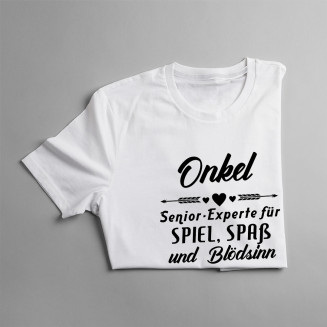 Onkel - Senior-Experte - Herren t-shirt mit Aufdruck