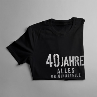 40 Jahre – alles Originalteile - Herren t-shirt