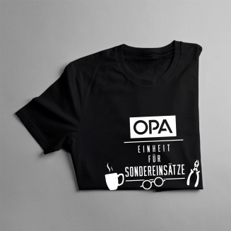 Opa – Einheit für Sondereinsätze - Herren t-shirt mit Aufdruck