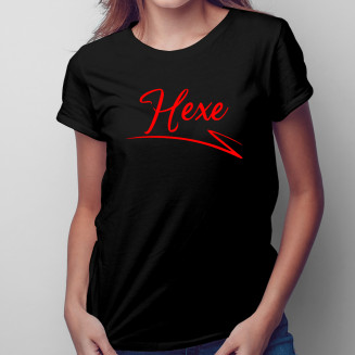Hexe - Damen t-shirt mit...