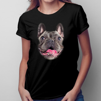 Französische Bulldogge (Version 1) -  damen t-shirt