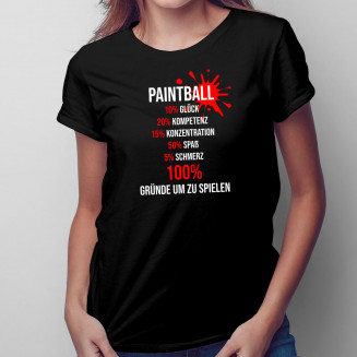 Paintball - damen t-shirt