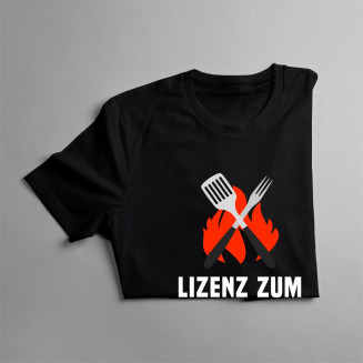 Lizenz zum Grillen - damen t-shirt