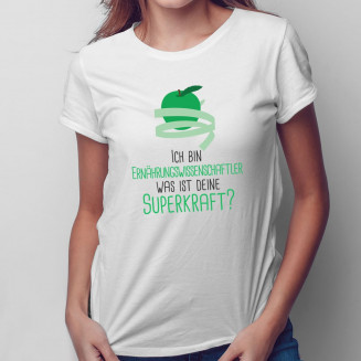 Ich bin Ernährungswissenschaftler - Herren und damen t-shirt