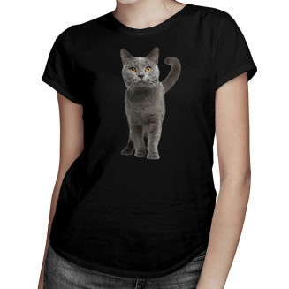 Britische Katze  - damen t-shirt mit Aufdruck