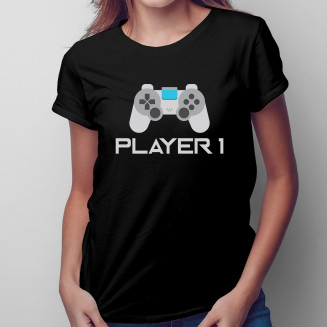 Player 1 v2  - Damen t-shirt mit Aufdruck