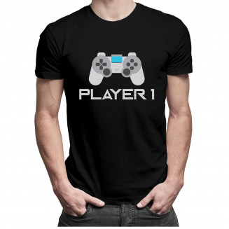 Player 1 v2  - Herren t-shirt mit Aufdruck