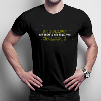 Ehemann - der Beste in der gesamten Galaxis - Herren t-shirt mit Aufdruck