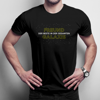Freund - der Beste in der gesamten Galaxis - Herren t-shirt mit Aufdruck