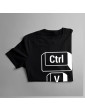 Ctrl+V - Für Tochter - Kinder t-shirt mit Aufdruck
