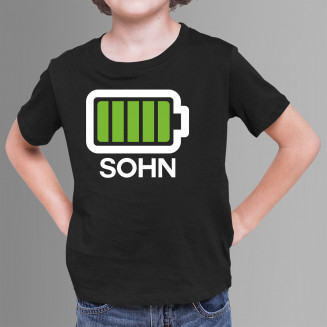 Batterie - für Sohn - Kinder t-shirt mit Aufdruck