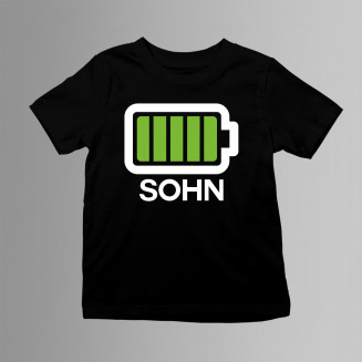 Batterie - für Sohn - Kinder t-shirt mit Aufdruck