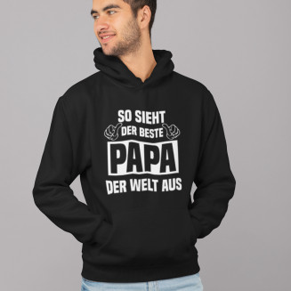 So sieht der beste Papa der Welt aus - Herren-Sweatshirt mit Aufdruck