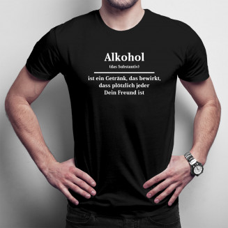 Alkohol - Herren t-shirt...