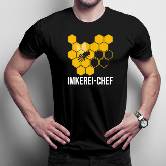 Imkerei-Chef - Herren t-shirt mit Aufdruck