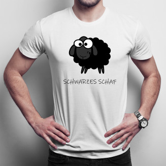 Schwarzes Schaf - Herren t-shirt mit Aufdruck